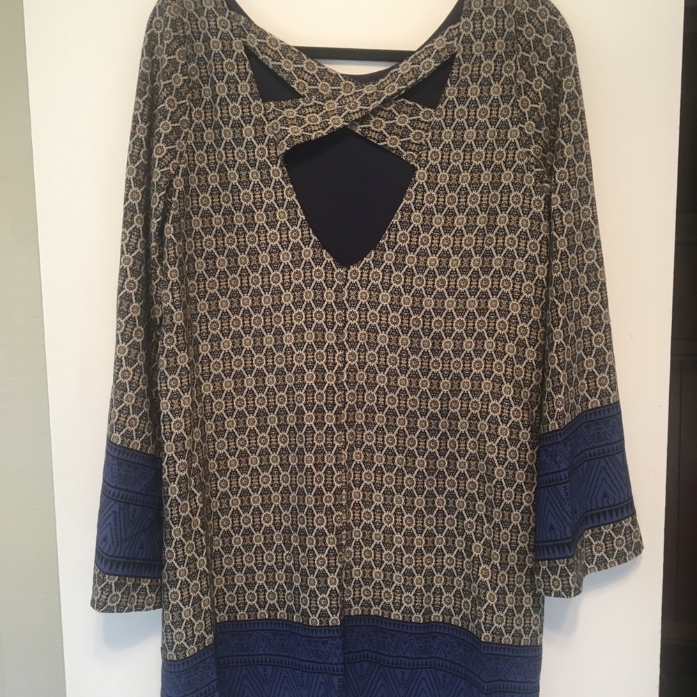 Dress Blue and Grey Size M